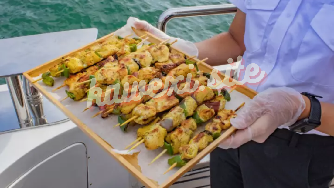 Yacht chef for events